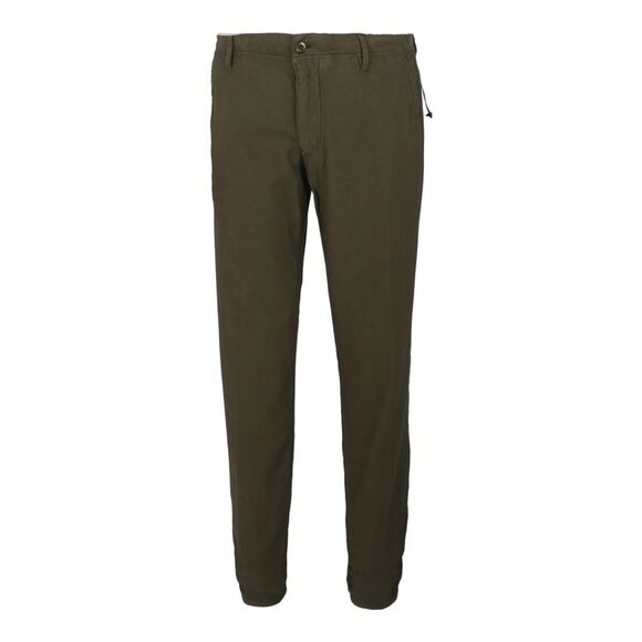 Slowear Incotex Slim Fit Five-Pocket Pants Green Mens